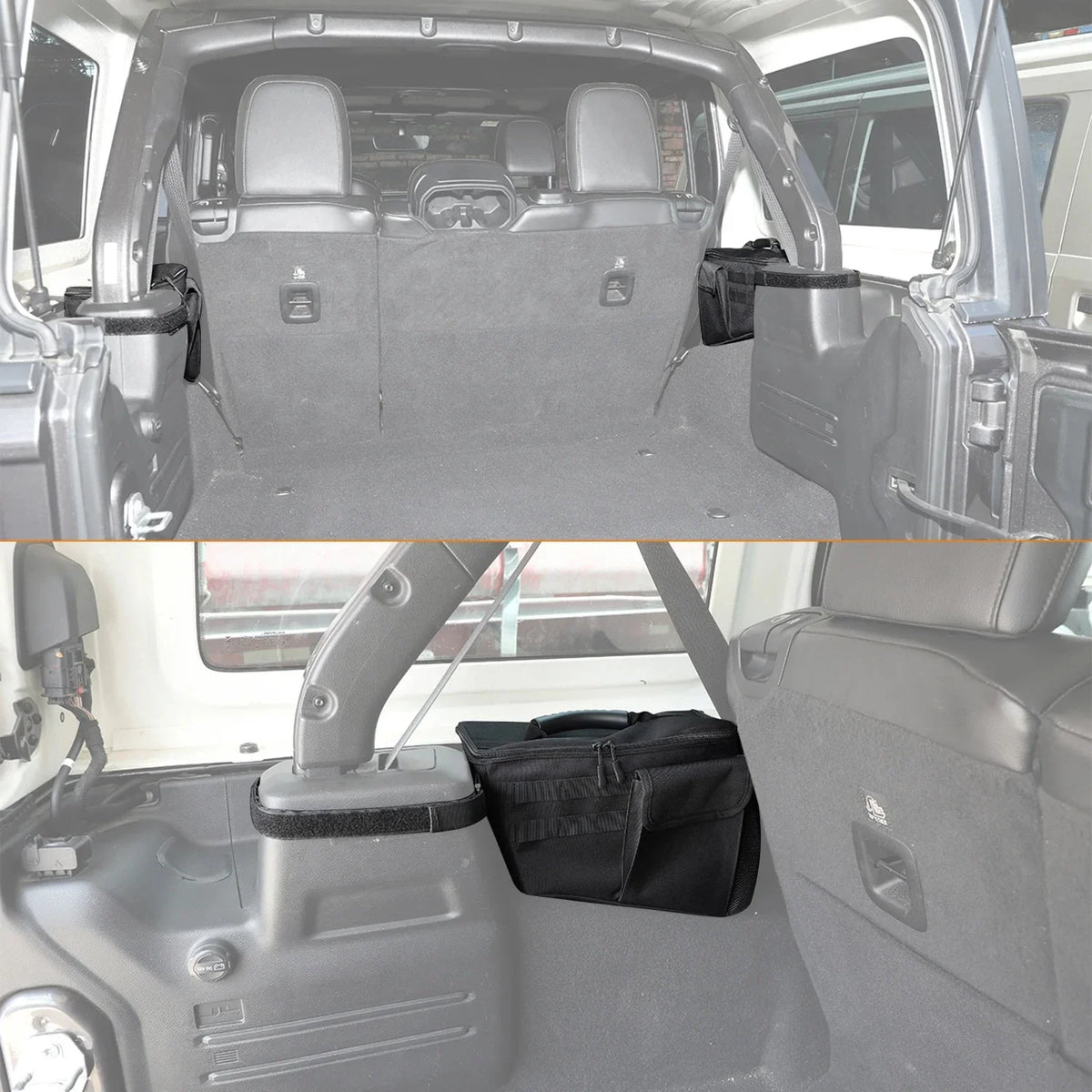 Side Bag Organizer Tool Tray for Jeep JK JL 4 Doors 2007-2024 Stowing Tidying Car Interior Accessories