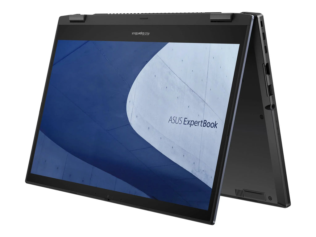 ExpertBook B2 Flip B2502FBA-XS74T - Flip design - Core i7 - 1260P / up to 4.7 GHz - Win 11 Pro - Iris Xe Graphics - 16 GB RAM - 512 GB SSD NVMe - 15.6" Monitor 1920 x 1080 (Full HD) - Wi-Fi 6E - star black (LCD cover), star black
