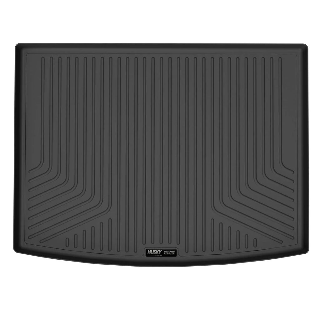 Husky by RealTruck Weatherbeater Series Cargo Liner behind 3rd Row Black Compatible with 21 Chevrolet Suburban/GMC Yukon XL Compatible with select: 2021-2023 Cadillac Escalade