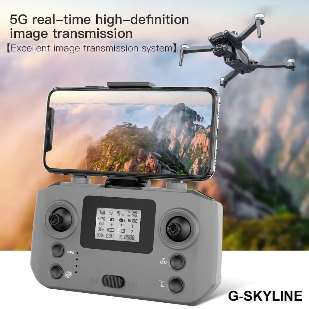 G-SKYLINE L600 PRO Full 4K Dural Camera GPS FPV 5G Drone Brushless Power 3Km RC distance