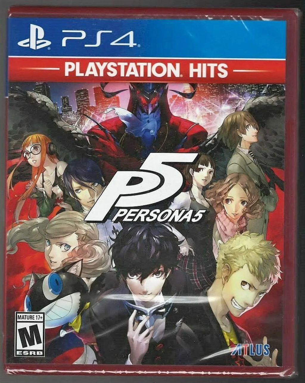 Persona 5 (Playstation Hits) PS4 (Brand New Factory Sealed US Version) PlayStati