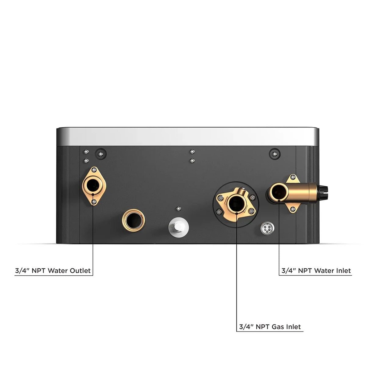 Eccotemp EL22 Outdoor 6.8 GPM Natural Gas Tankless Fluid Heater