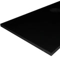 TACO Marine P10-5012BLK27-1 King Starboard Polymer Sheet - 12" x 27" x 1/2", Black