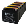 YTX5L-BS 12V 4AH Battery Replaces Yamaha 230 TTR230 05-20 - 4 Pack