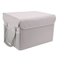 Andoer Fireproof Document Bag Fireproof Fluid Storage Box Suitable for Hanging LetterLegal Folder Magazine Files Book Portable Home Office Car Box with Lid