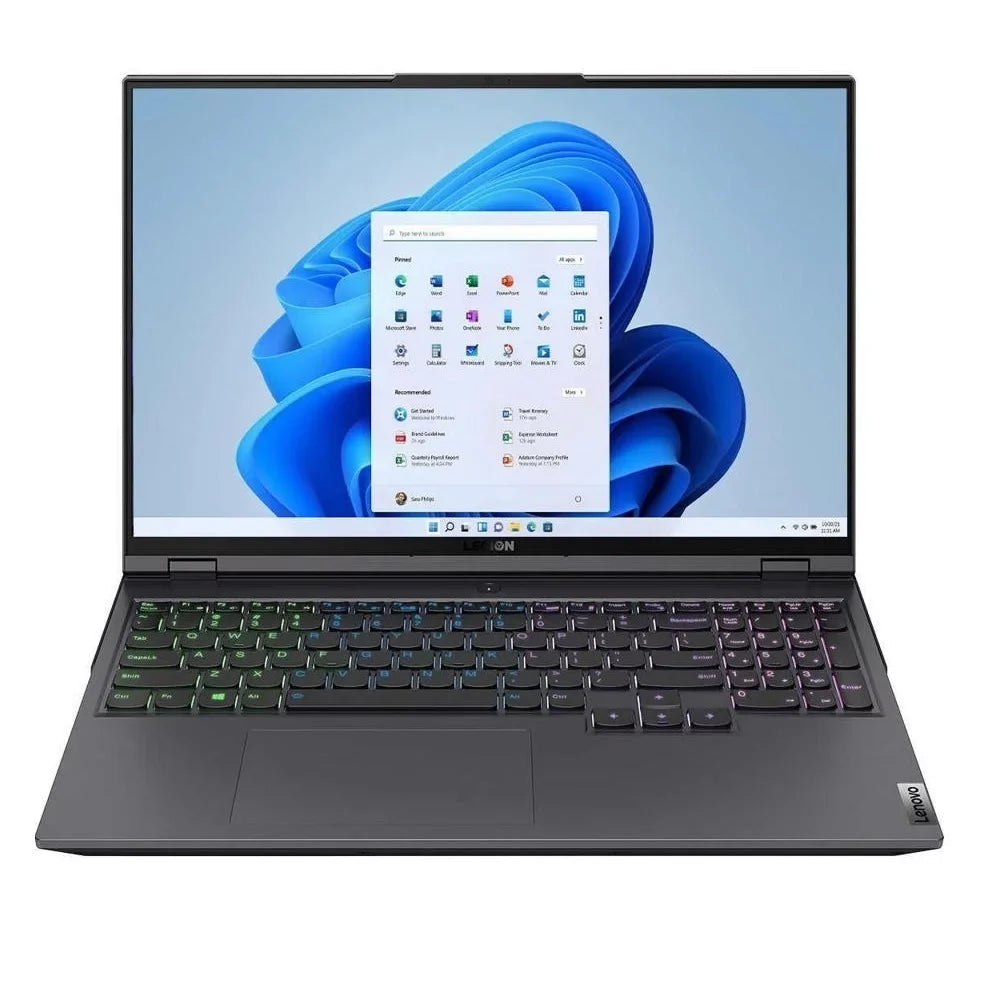 Legion 5 Pro 16ITH6H 16" 16GB 512GB SSD Core™ 2.4GHz Win10H,Storm Grey Refurbished
