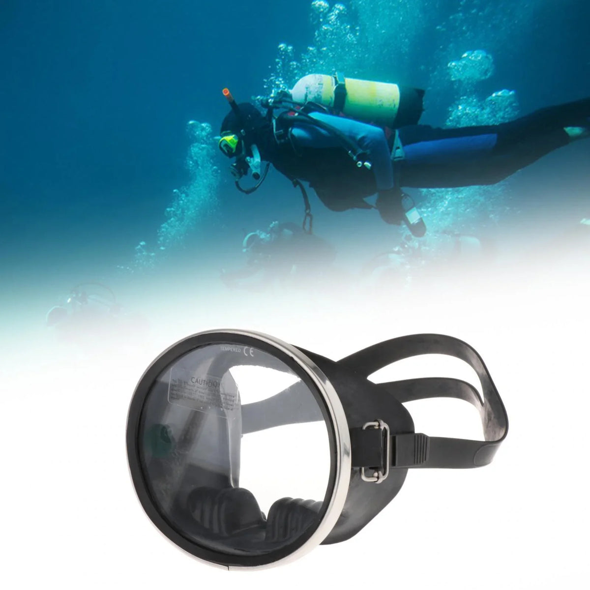 BAOSITY Scuba Diving Snorkel Goggles Long-lasting Professional Snorkeling Goggles Surfing Women Men Summer Beach Snorkeling