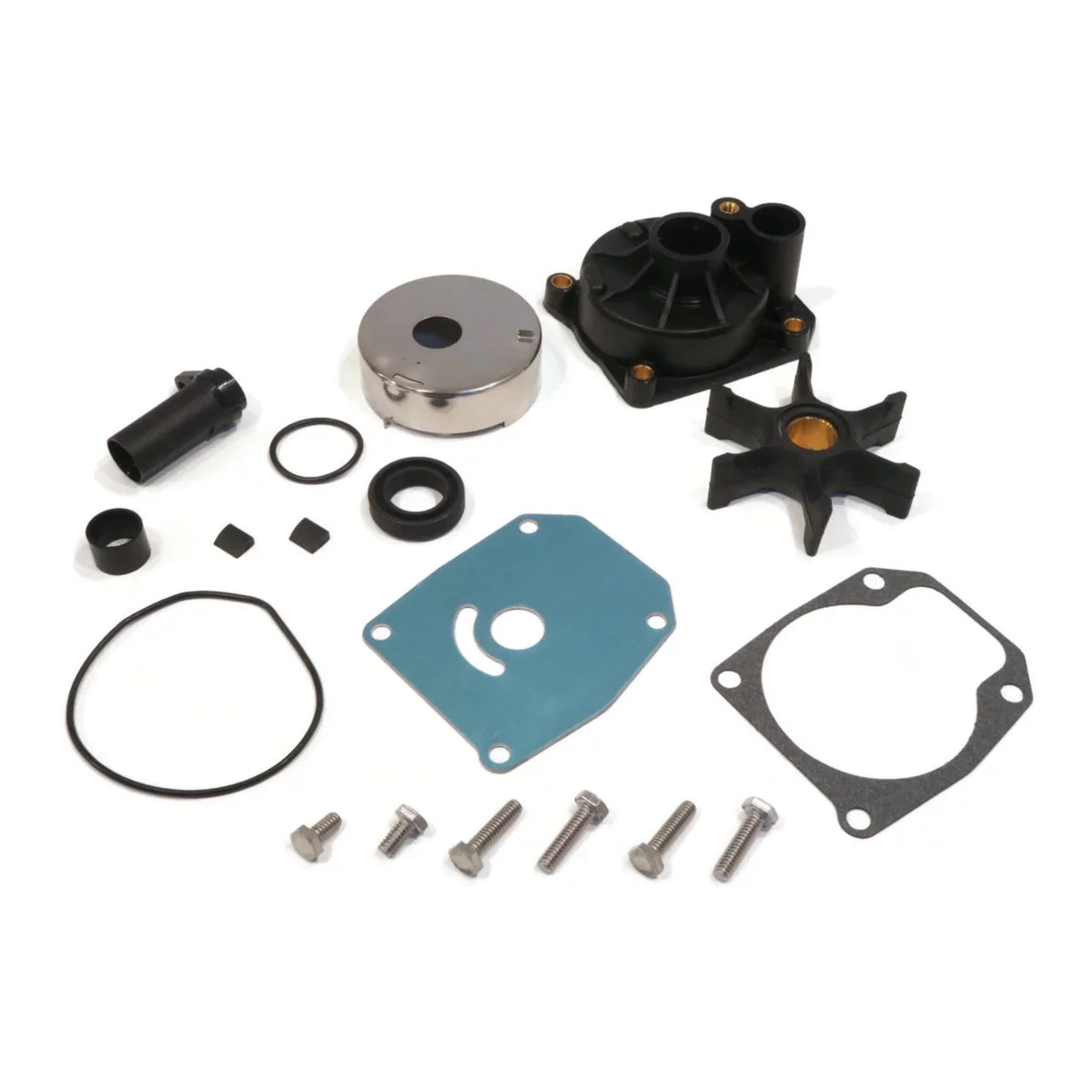 The ROP Shop | Fluid Pump Impeller, Housing Kit For Johnson, Evinrude 0438591, 438591 Outboard