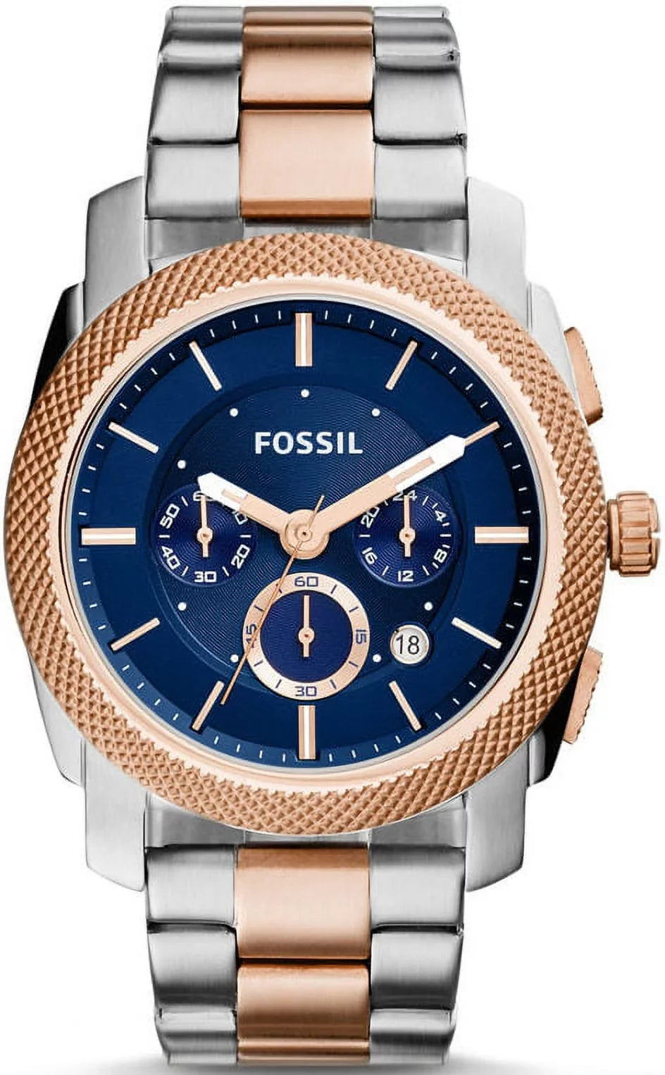 Fossil Men's FS5037 Rose Gold Stainless-Steel Quartz Watch