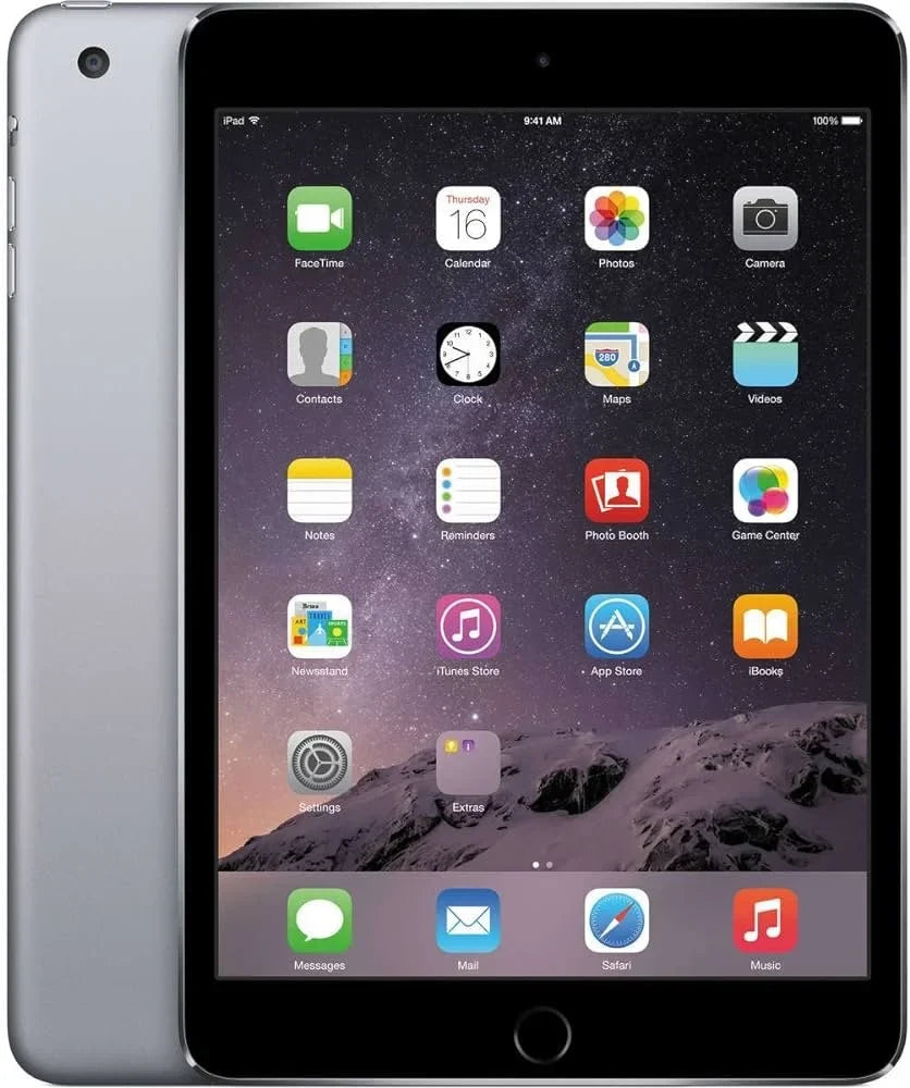 Restored Ipad Mini 4th Gen - 7.9" A8 Dual-Core 2GB RAM 64GB Storage - Wifi+Cellular Pre-Owned