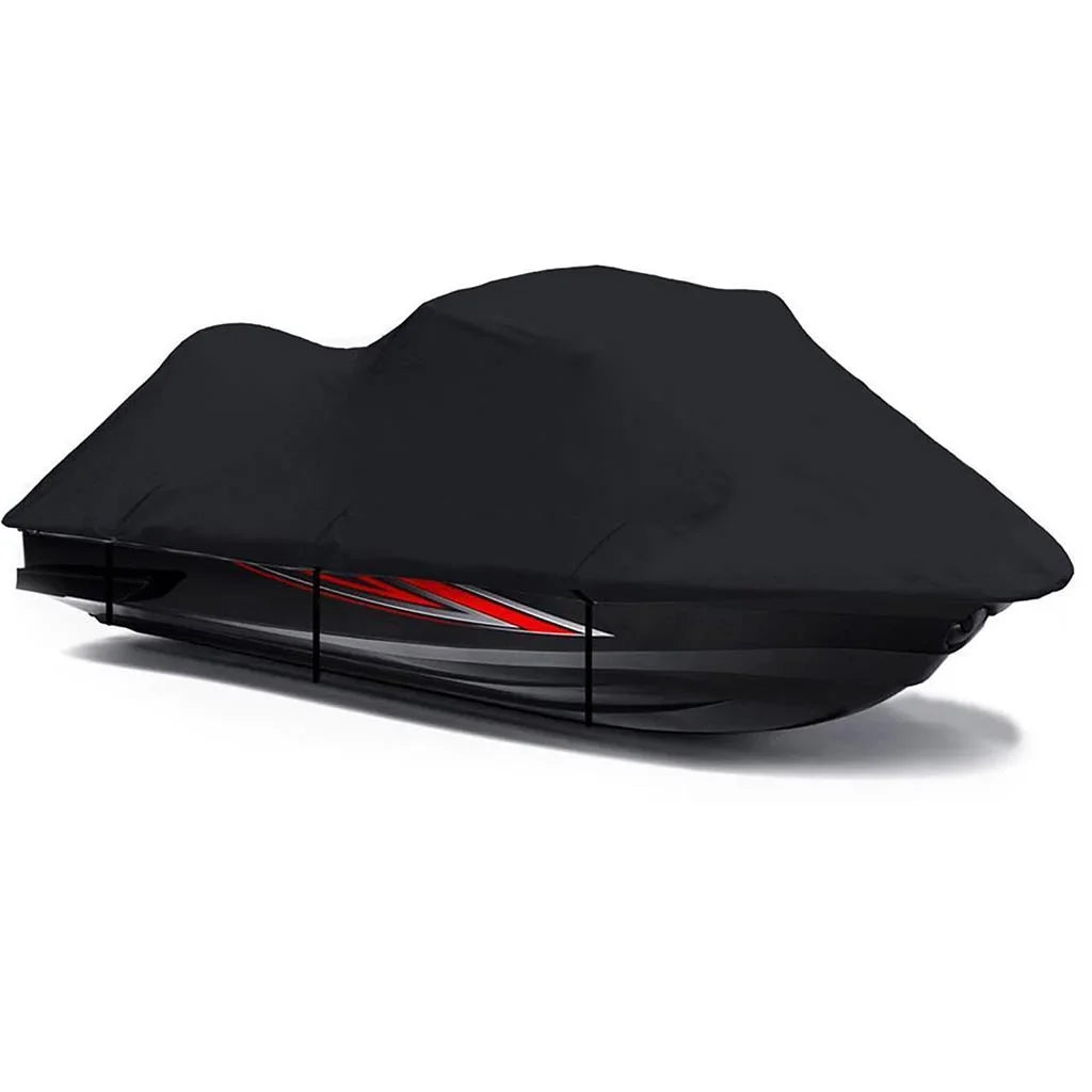 BLACK 600 DENIER JetSki Cover Compatible for Bombardier Sea Doo Sea-Doo SP 1993 1994 1995 1996 1997 1998 Fluid Jet Ski PWC Cover 1 Seater