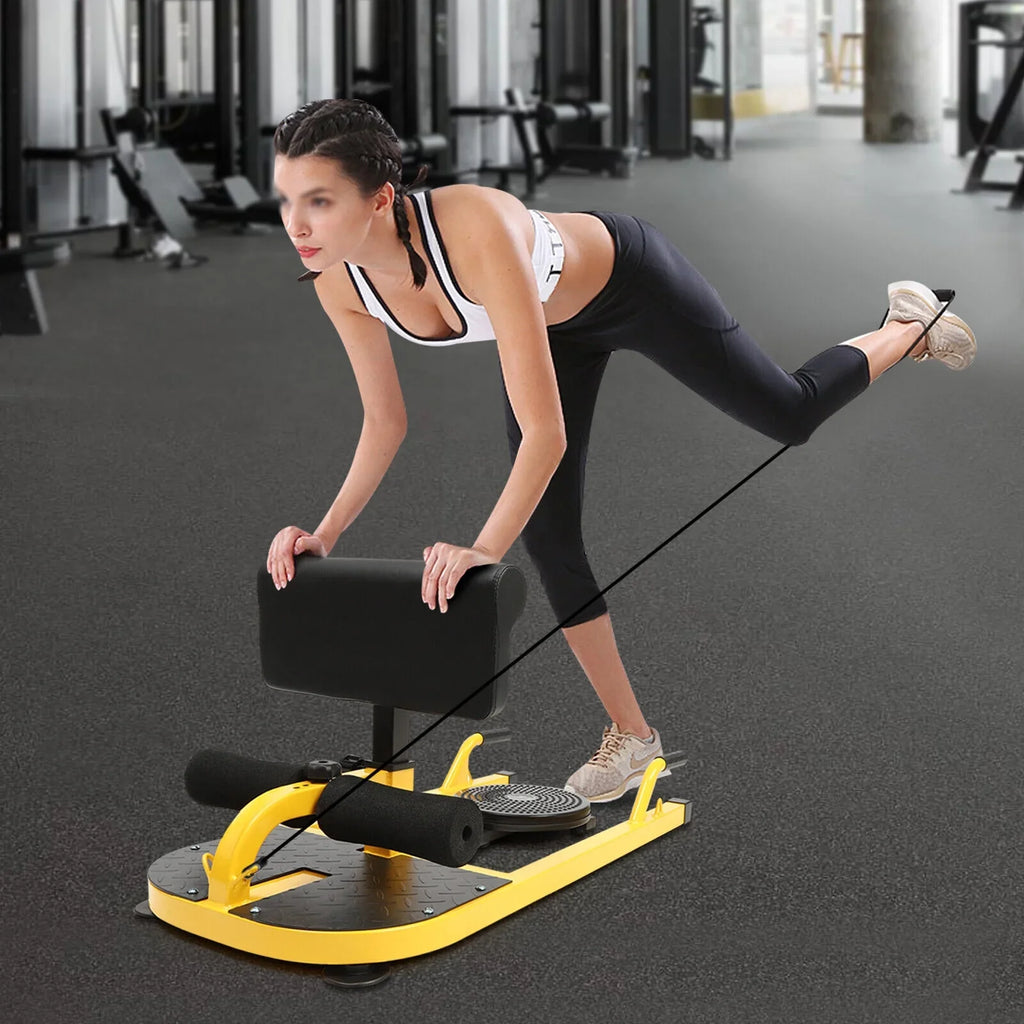 Multifunctional Squat Machine Deep Sissy Squat Home Gym Ab Trainer Adjustable