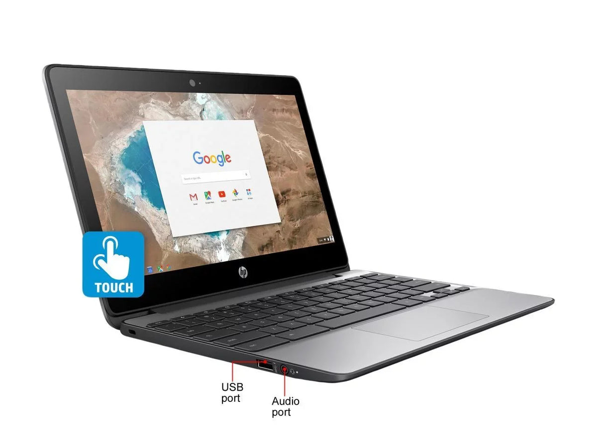 Restored 11-v020nr Chromebook Celeron N3060 1.60 GHz 4 GB RAM 16 GB HD 11.6" Monitor (Refurbished)