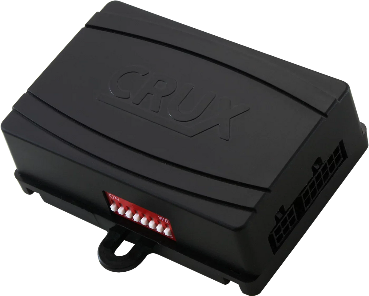 Crux VRFCH-75L Front & Rear + 1 Video Camera Integration Interface with A/V Input for Chrysler, Dodge, Jeep & Ram Vehicles with Uconnect 8.4” Systems