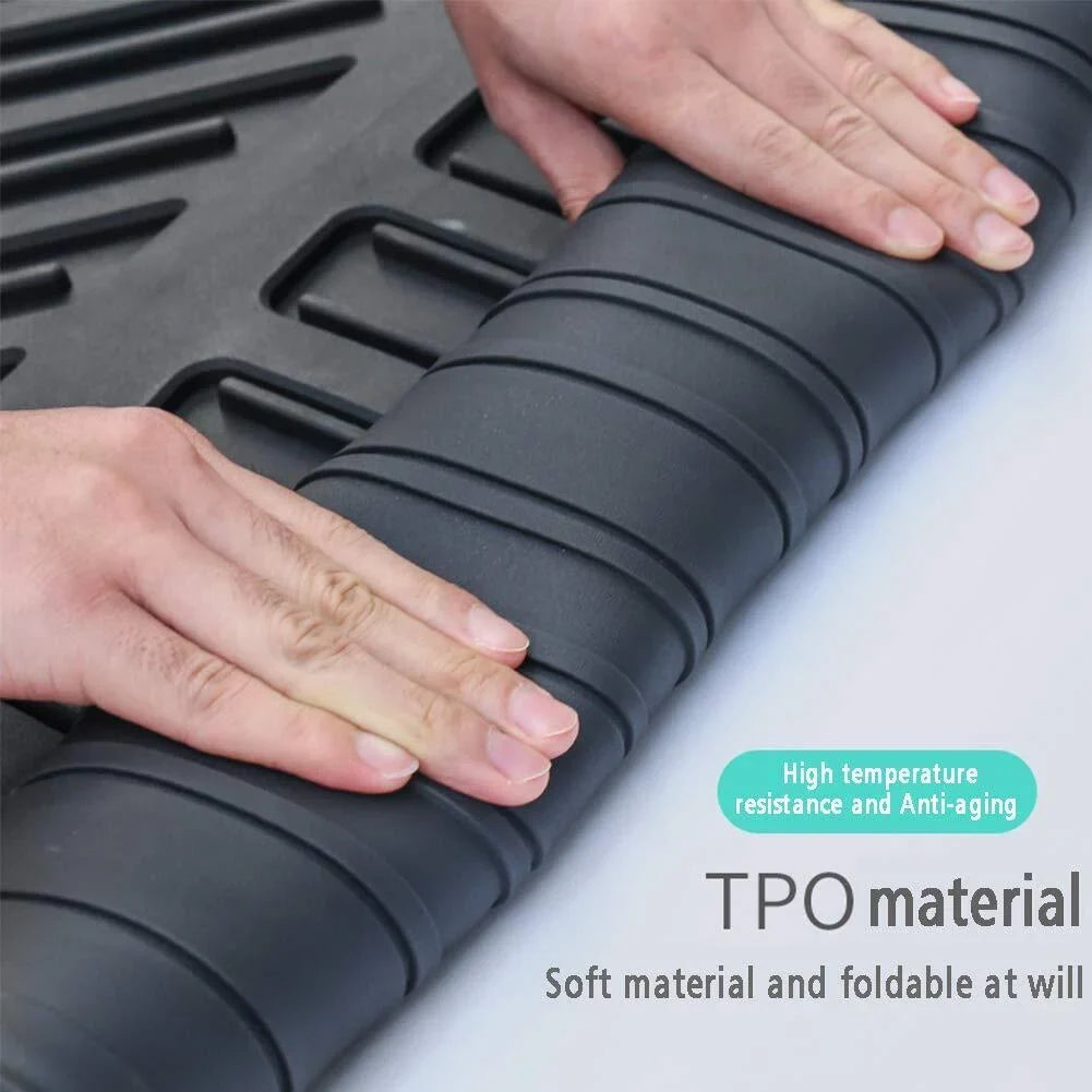 TPO Custom Trunk Liner Cargo Mats for Ford Explorer 2011-2019 Liquid Non 7-seats Models