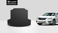 ToughPRO - Trunk Mat Compatible with Nissan Altima - All Weather Heavy Duty (Made in USA) - Black Rubber - 2019