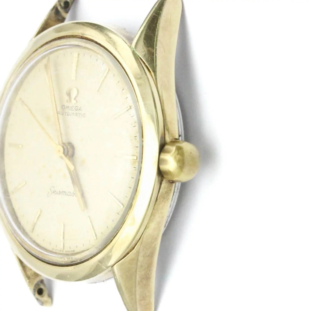 Pre-Owned OMEGA Seamaster Cal 471 Gold Plated Automatic Mens Watch 2802 Head Only BF559125 (Fair)