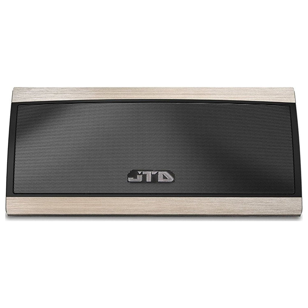JTD Portable Wireless Bluetooth Speaker W/ 3D Surround Stereo Sound &amp; Full Metal Housing - Latest CSR Bluetooth 4.0 &amp; Hands-free &amp; 8hrs Playtime &amp; MOSOUND BASS (3D-Surround Gold)