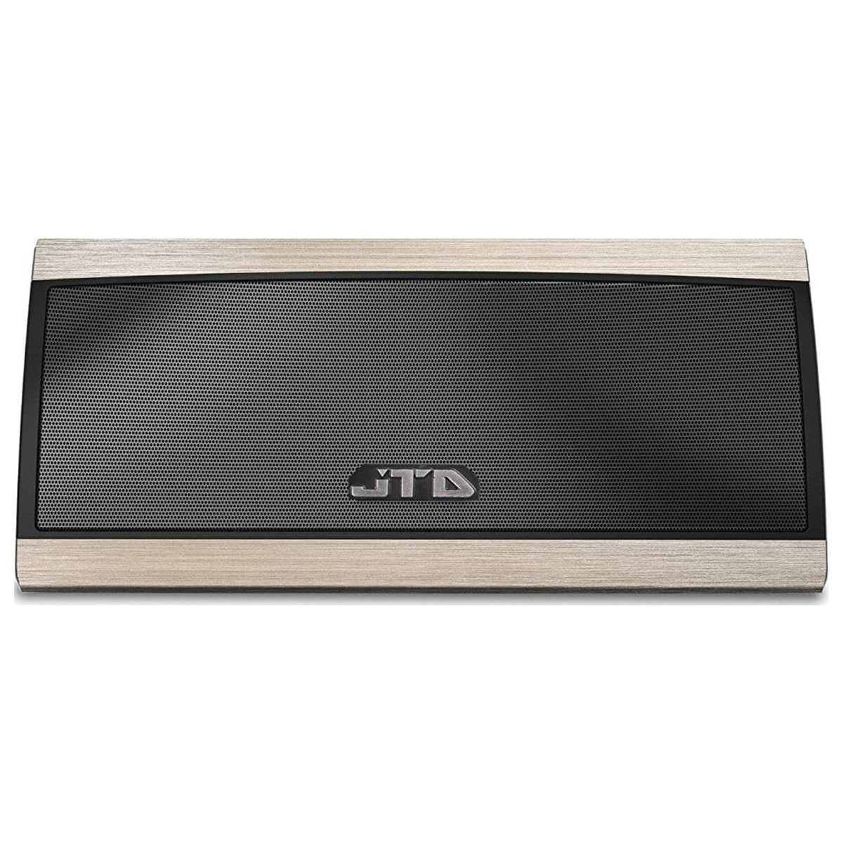 JTD Portable Wireless Bluetooth Speaker W/ 3D Surround Stereo Sound &amp; Full Metal Housing - Latest CSR Bluetooth 4.0 &amp; Hands-free &amp; 8hrs Playtime &amp; MOSOUND BASS (3D-Surround Gold)
