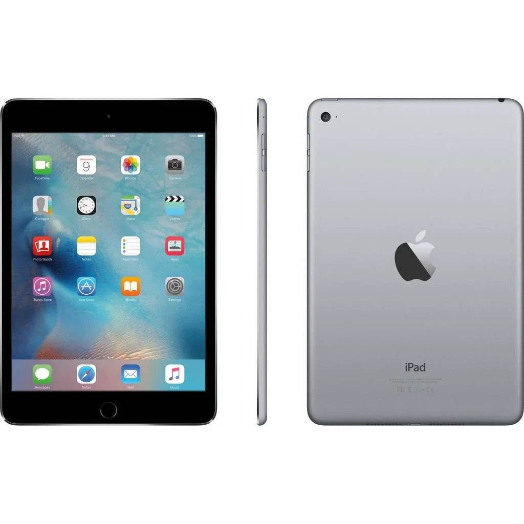 Restored Ipad Mini 4th Gen - 7.9" A8 Dual-Core 2GB RAM 64GB Storage - Wifi+Cellular Pre-Owned