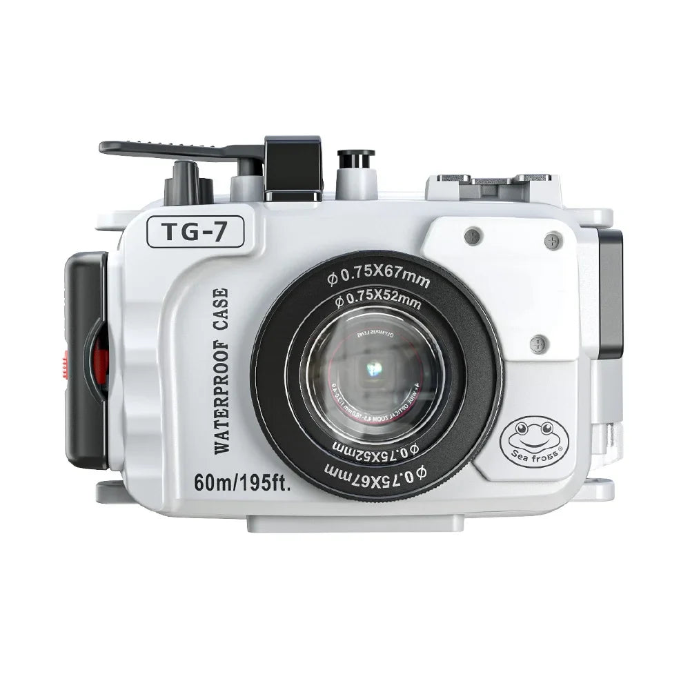GoolRC TG 7 Camera Housing Case, Liquid 60m Diving Protective Case with Adapter