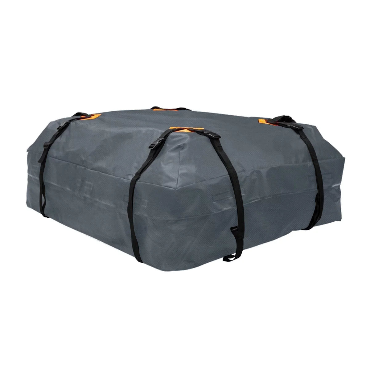 Gecheer Cargo Bag Car Roof Cargo Carrier Universal Luggage Bag Storage Cube Bag Thickened 600D Fluid Gray for Travel Camping