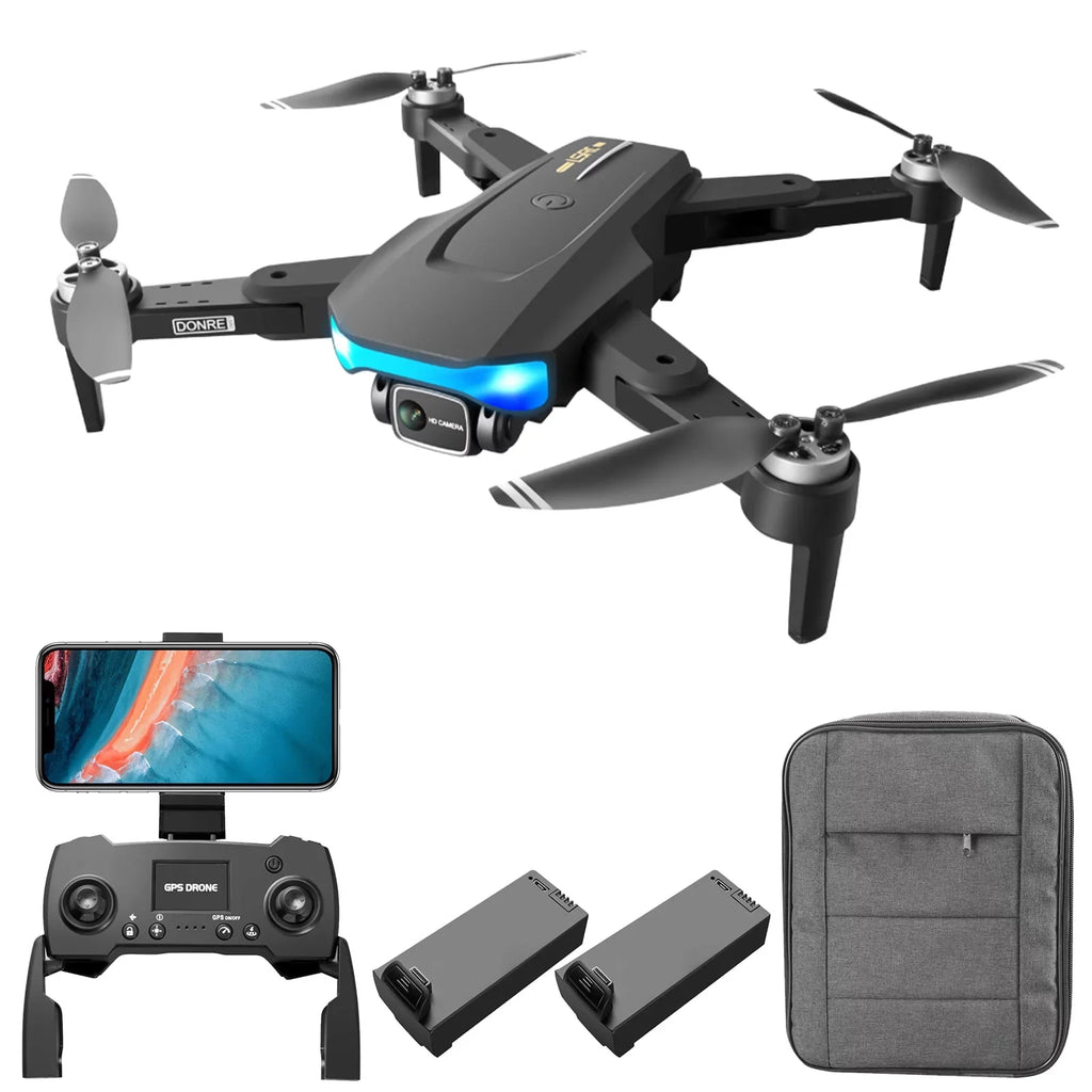 LS-38 RC Drone with for Adults RC Drone with 6K EIS -shake Gimbal Brushless Motor 5G Wifi Video Aerial FPV Quadcopter Smart Follow Mode Package