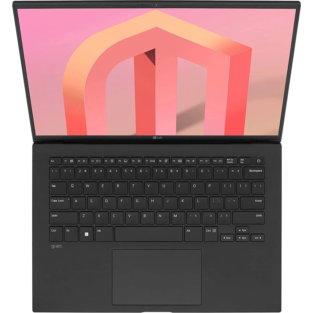 Gram 14Z90Q 14" Lightweight Mobile pc i7-1260P, 16GB RAM/512GB SSD, Black 14 in