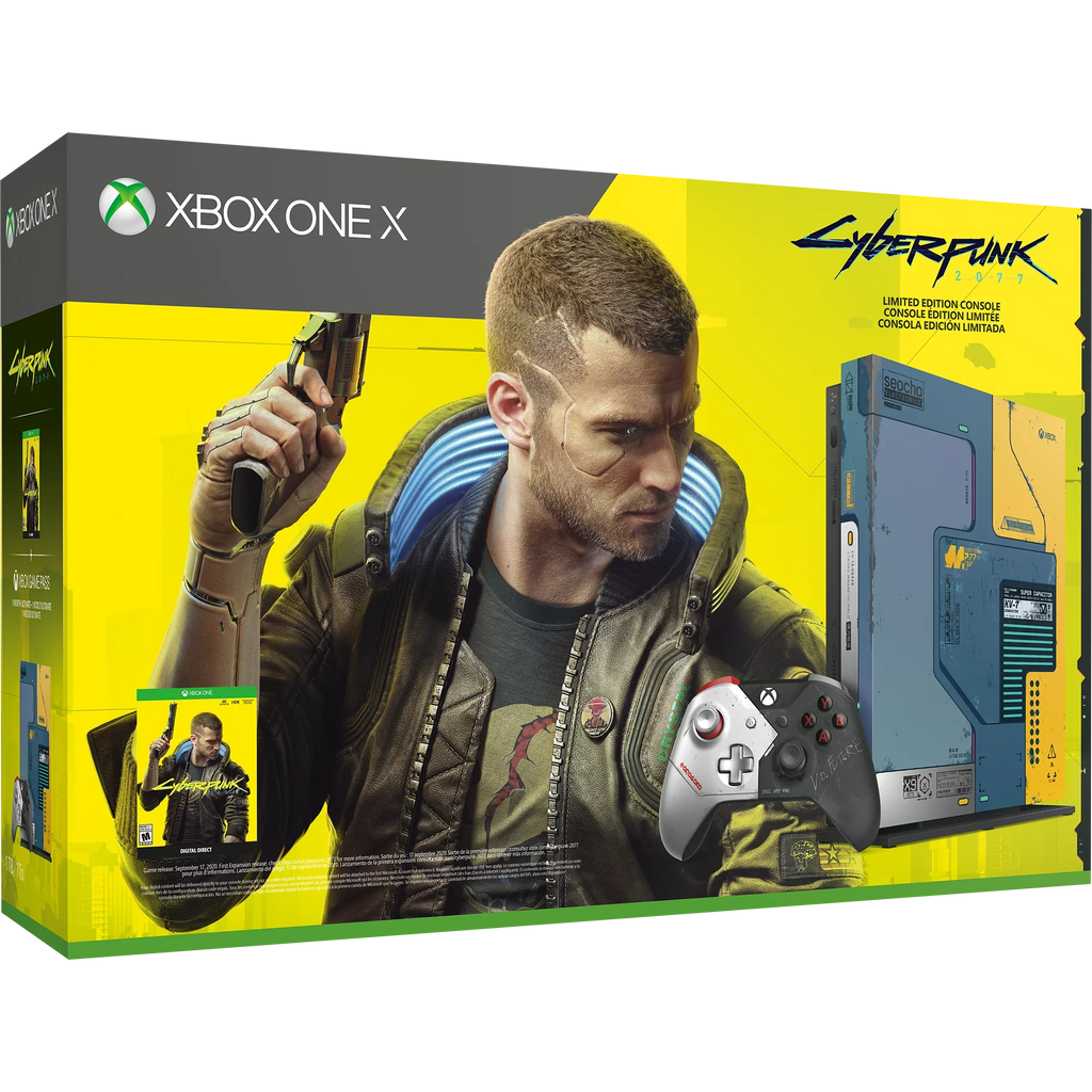 New Xbox One X [Previous Generation] 1TB Cyberpunk 2077 Console Bundle (Discontinued)