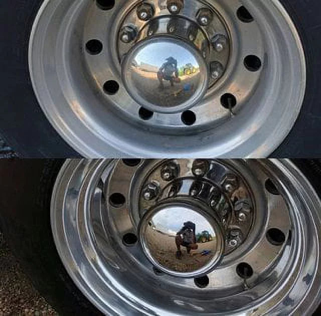 Renegade Products USA Rebel Pro Red Liquid Metal Polish by Heavy Cut Aluminum Polish for High Luster on Rims Wheels Tanks Bumpers etc. 24 Oz Bottle