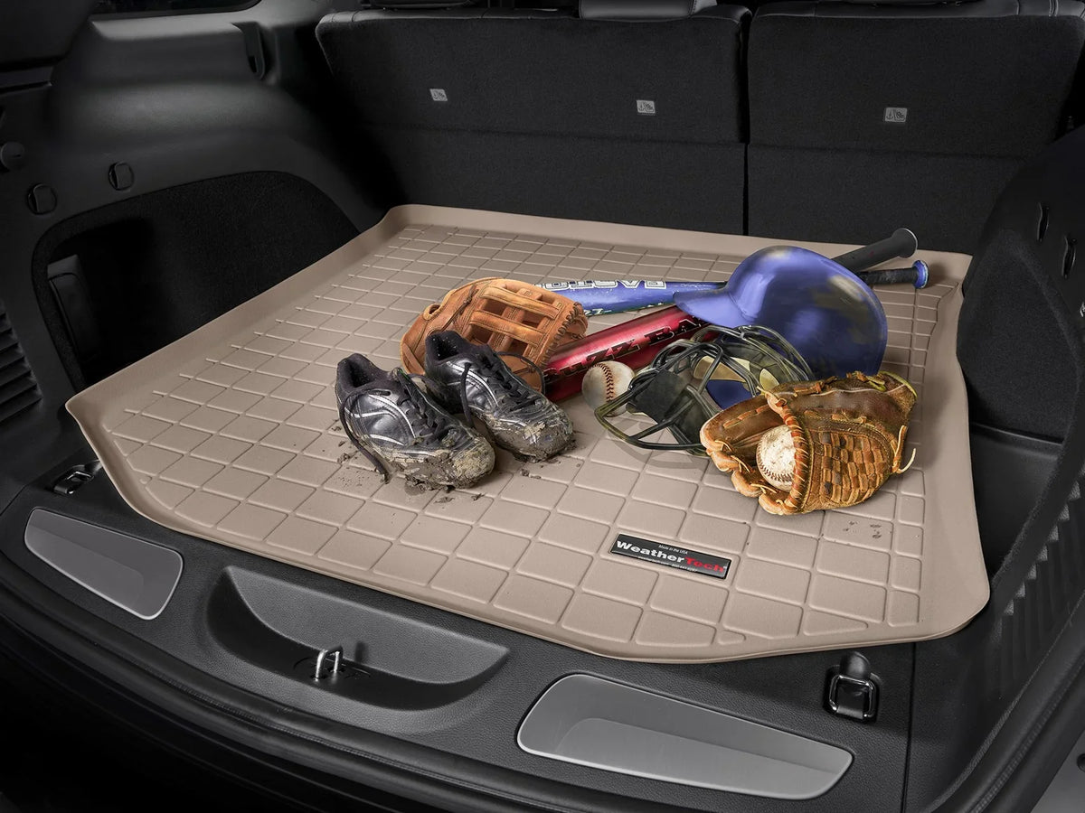 WeatherTech Cargo Trunk Liner compatible with Tribute, Escape - Behind 2nd Row Seating, Tan
