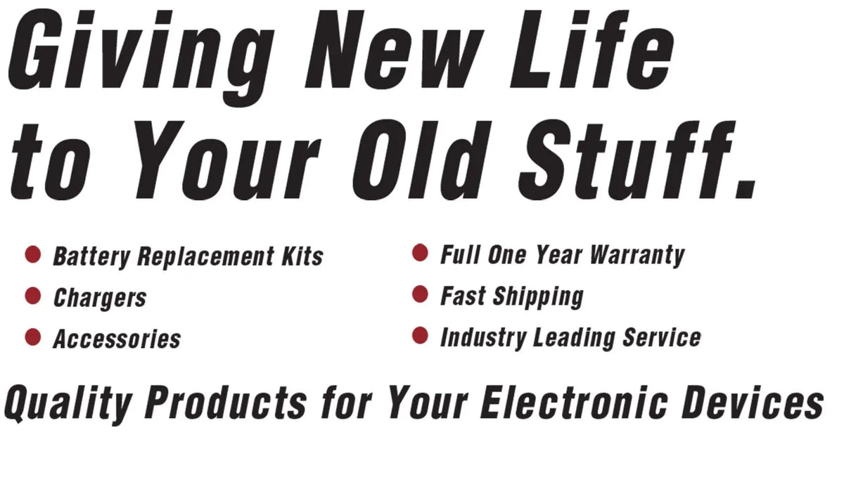 Garmin Dash Cam 66W Battery Replacement Kit with Tools, Video Instructions, Extended Life Battery and Full One Year Warranty