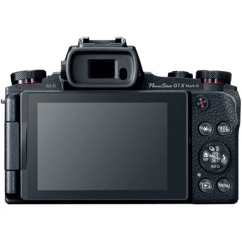 6TH Ave Electronics Bundle For PowerShot G1 X Mark III Digital Camera (2208C001), 64GB Card, 2 x NB13L Battery, Corel Software, Charger, LED Light, Soft Bag + More (International Model)