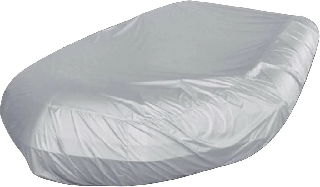 Miumaeov Inflatable Boat Cover Heavy-Duty Fluid and UV-Resistant Marine Grade Polyester for V-Shaped Hull Professional Type Fishing Boat Speed Boat Bass Boat