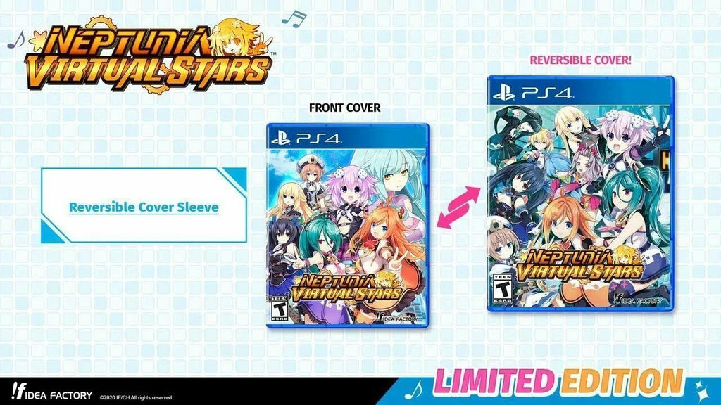 Neptunia Virtual Stars: Limited Edition - Playstation 4 [PS4 Collector] NEW