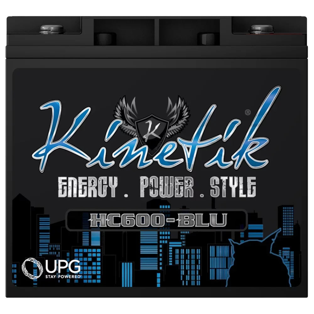 Kinetik HC600BLU 600W 12V Power Cell Replacement Battery for XS XP750 D680 S680