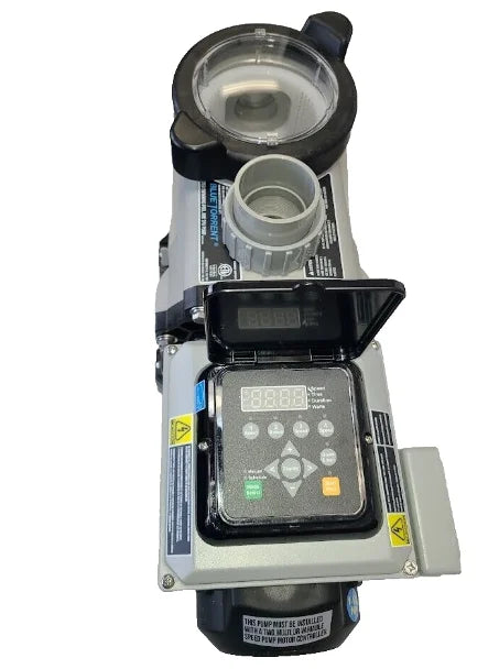 Blue Torrent 3 Variable Speed Swimming Pool Pump with 2" Unions, Adjustable Stand for Retrofit 3yr Warranty