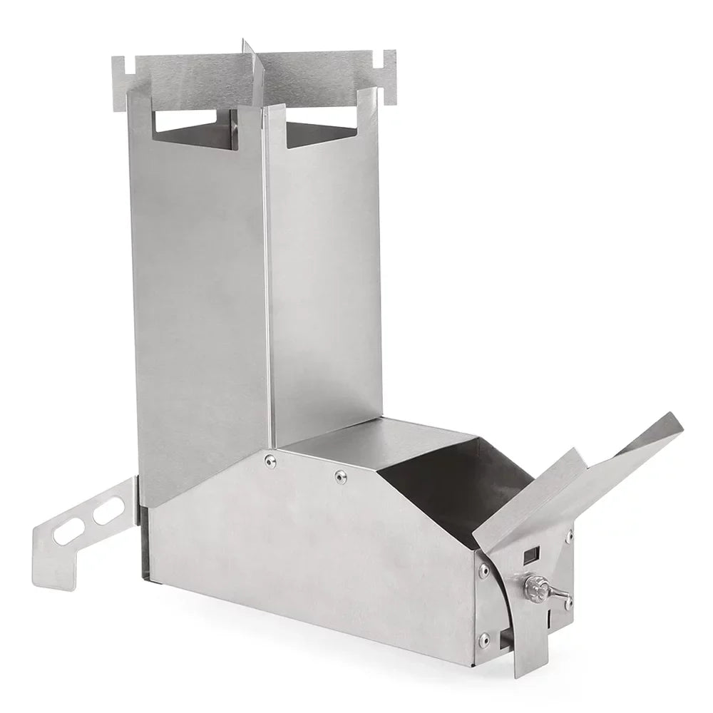 Lixada furnace,Tent Stove Picnic Bbq Wood Stainless Steel Stove Camp TentCollapsible Stainless Steel Stove With Handle Wood HuntersTent Stove Wood Stove Wood Stove Stove