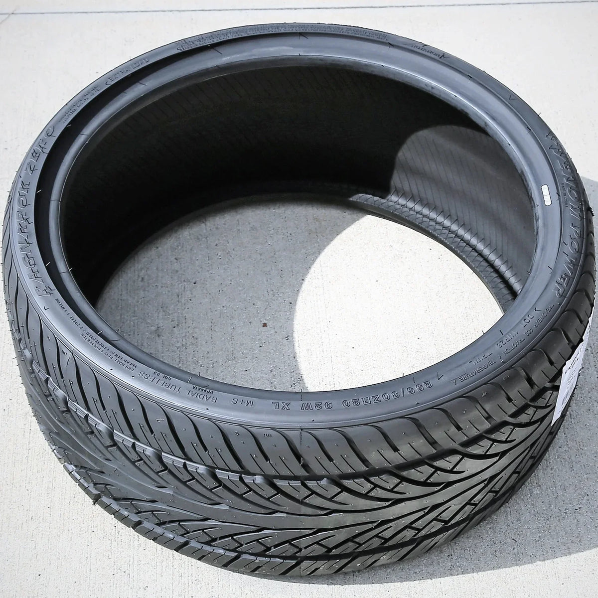 Pair of 2 (TWO) Venom Power Ragnarok Zero 255/30R20 ZR 92W XL A/S Capability Tire Fits: 2016-23 Audi TTS Quattro Base
