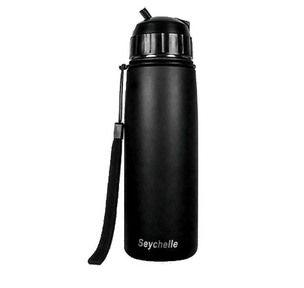 Seychelle Black Thermal Insulated 26oz PH Plus Liquid Filter Bottle