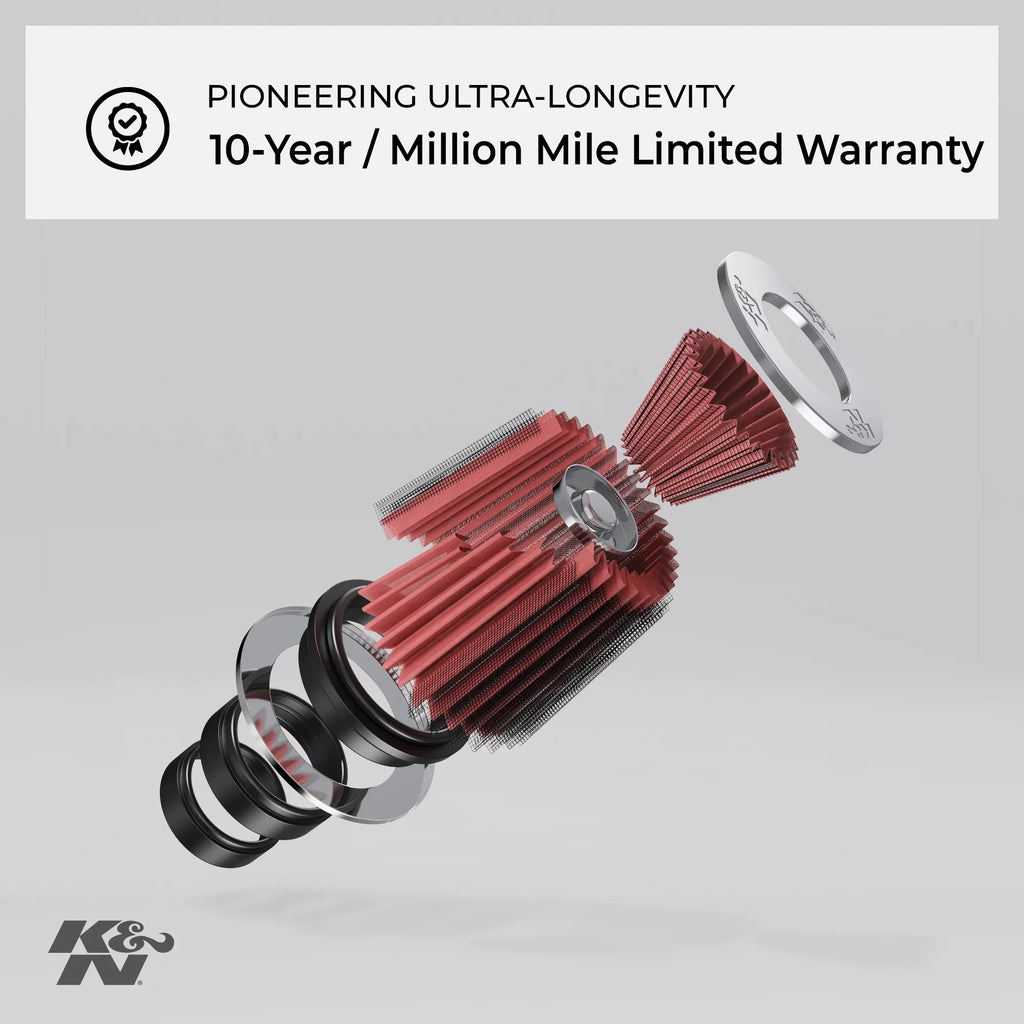K&N Engine Air Filter: High Capability Premium, Washable, Industrial Replacement Filter, Heavy Duty: E-0655