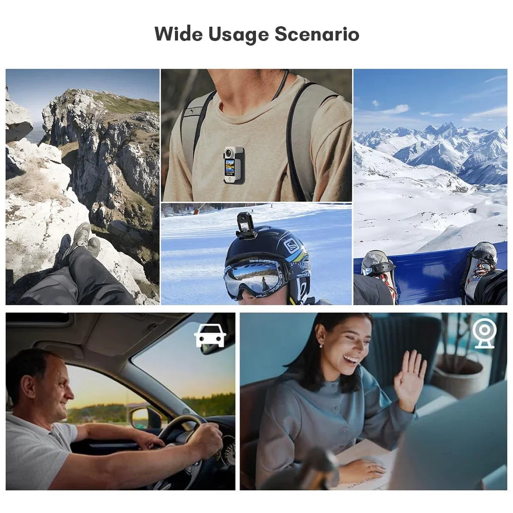 Sport Camera,Pocket 4k 30fps 6- Stabilization Monitor 154° 4k 30fps Camera Monitor Camera Wifi Camera Monitor 154° Wide C300 Pocket 4k Stabilization 30m Fluid