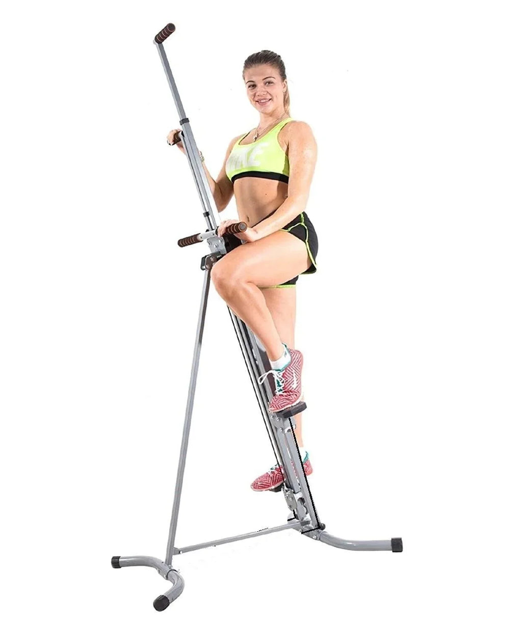 Maxi Climber Home Gym Total Body Exercise Machine with Built-in Counter and Fitness Guides for Comprehensive At-Home Workouts
