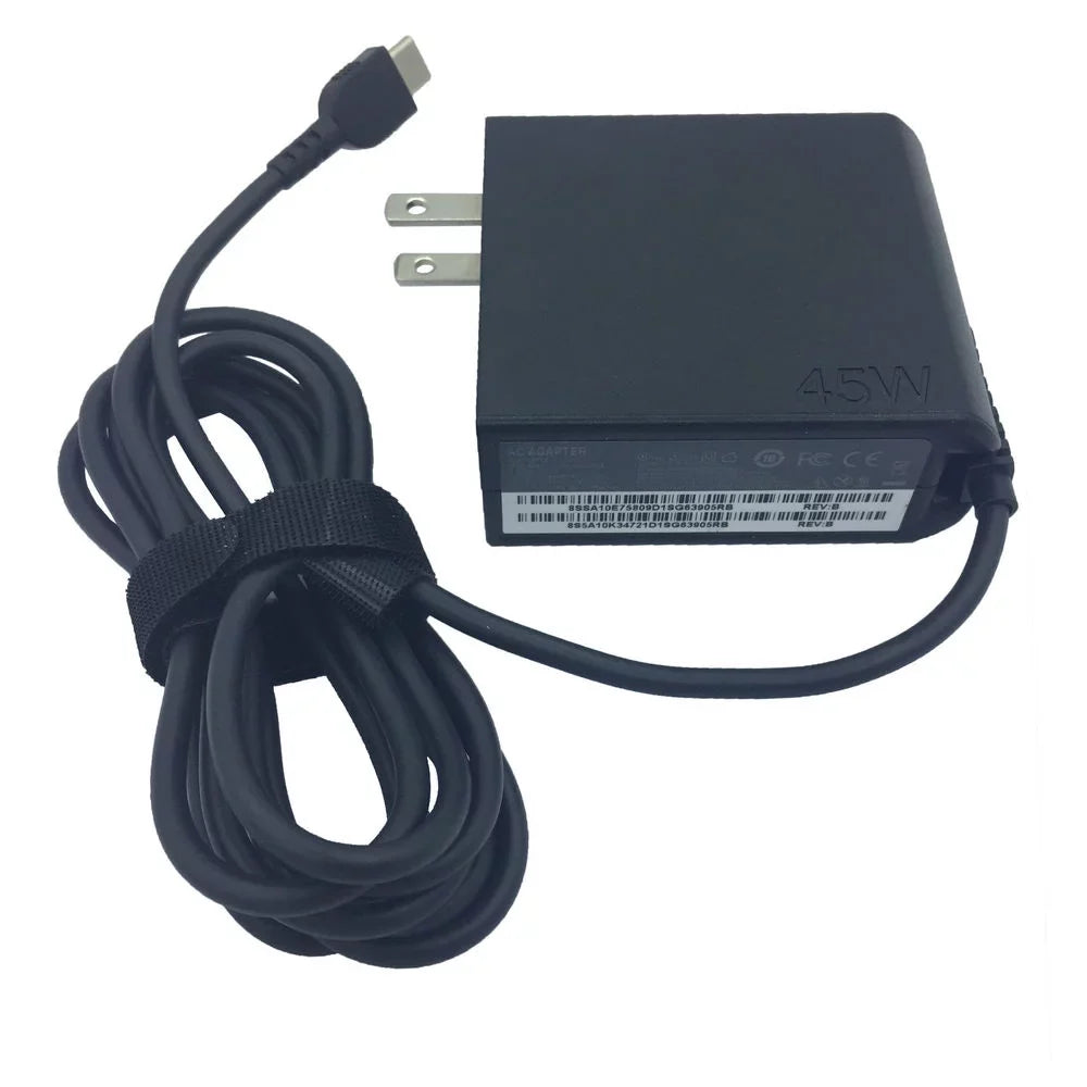 Usmart New AC Power Adapter Charger For ThinkPad T570 20HA Chromebook Notebook Notebook PC Power Supply Cord