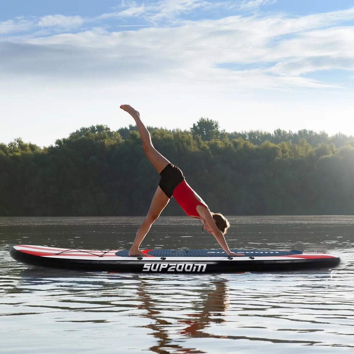 SUPZOOM Big Star Inflatable 10'6×32"×6" SUP for All Skill Levels Everything Included with Stand Up Paddle Board, Paddle, Hand Pump, ISUP Travel Backpack, Leash, Fluid Bag, Repair Kit