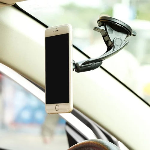 Magnetic Car Mount for Jitterbug Smart3 Phone - Holder Dash Windshield Rotating Strong Grip K1P Compatible With Lively Jitterbug Smart 3 Model