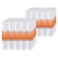 iSpring FP120X50 20 Micron, 50 Pack 10" x 2.5" Universal Multi-Layer Sediment Liquid Filter Replacement Cartridges, 50 Count (Pack of 1), White