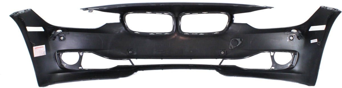 Front BUMPER COVER Compatible For BMW 3-SERIES 2012-2015 Primed STD Type with HLW PDC Holes/Cam Sedan/Wagon