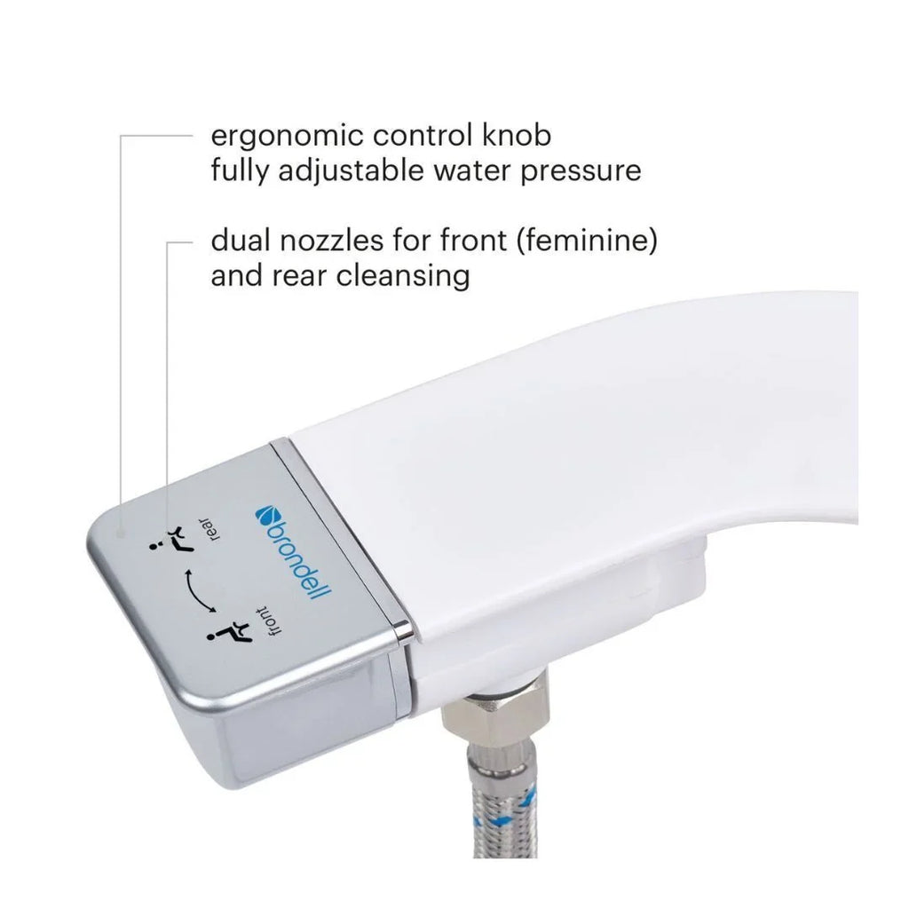 Brondell SimpleSpa White Universal Bidet System