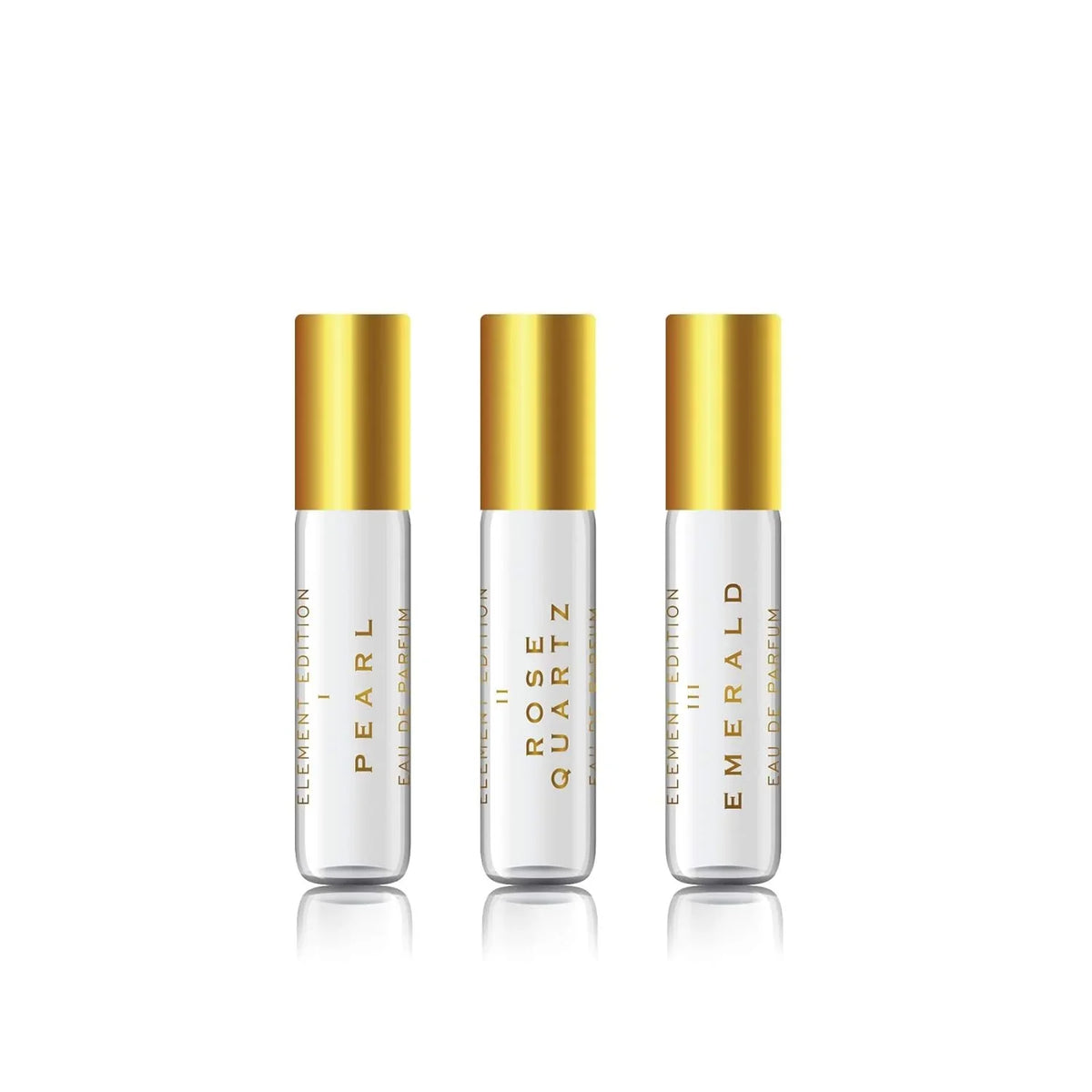 Element Edition Women's Perfume - 3pc Rollerball Gift Set, 3 X 0.27 oz - with our favorite scents. Featuring Pearl, Rose Quartz, and Emerald - Tru Fragrance & Beauty